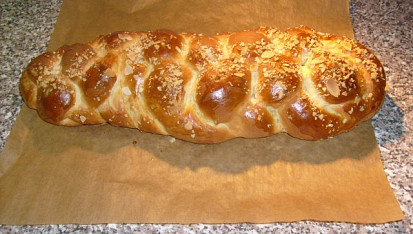 Vánočka II, Tak tohle je můj výtvor, nejlepší recept děkuji autorovi