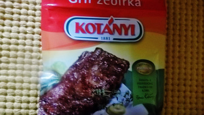 Vepřové kousky na hrášku s kuskusem-rychlý oběd, použité koření...