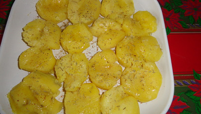 Zbouchnuté brambory