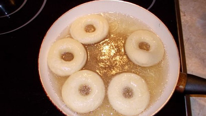 Těsto na donutky z pekárny