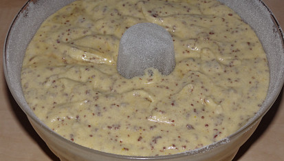 Bábovka se šlehačkou, Před pečením