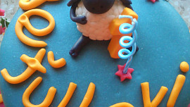 Barevný dortík s ovečkou Shaun