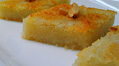 Basbousa - krupicový koláč
