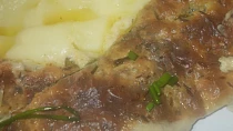 Bramborová kaše s majonézou