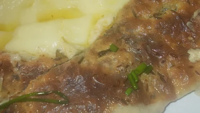 Bramborová kaše s majonézou