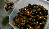 Fazolový salát s fazolovou zálivkou (uvařené fazole)