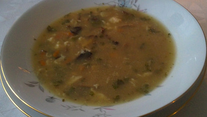 Hřibová polévka