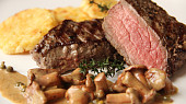 Jelení steak