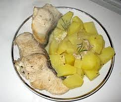 Kapr na slanině se žampiony