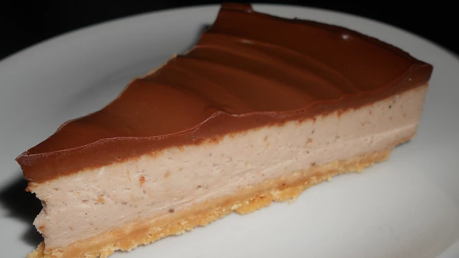 Kaštanový cheesecake