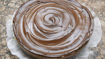Kaštanový cheesecake