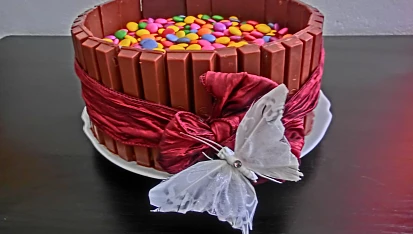 Kit kat dortík