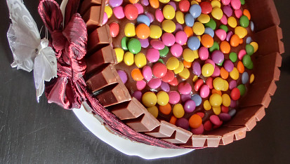 Kit kat dortík