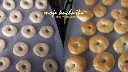 Koblížky "donuts" z trouby
