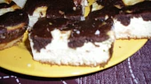 Koláč s tvarohem a marmeládou