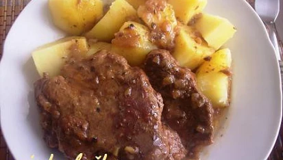Krkovička na černém pivu