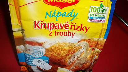 Křupavé řízky z trouby na horkovzduch, křupavá směs na obalování...