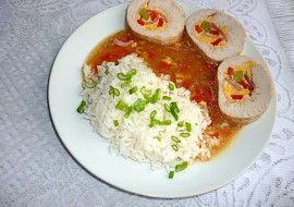 Krůtí roláda s rýží