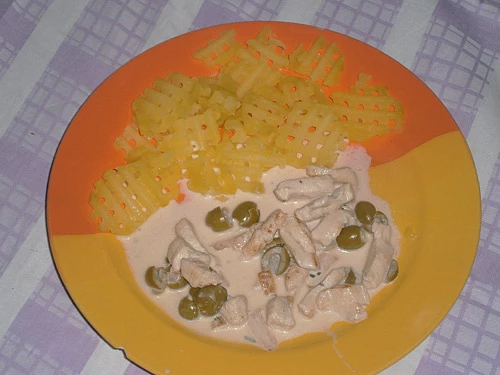 Krůtí s rozmarýnem a olivami