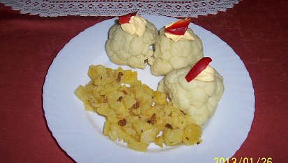 Květák vařený v mikrovlnce, dobrou chuť