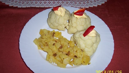 Květák vařený v mikrovlnce, dobrou chuť