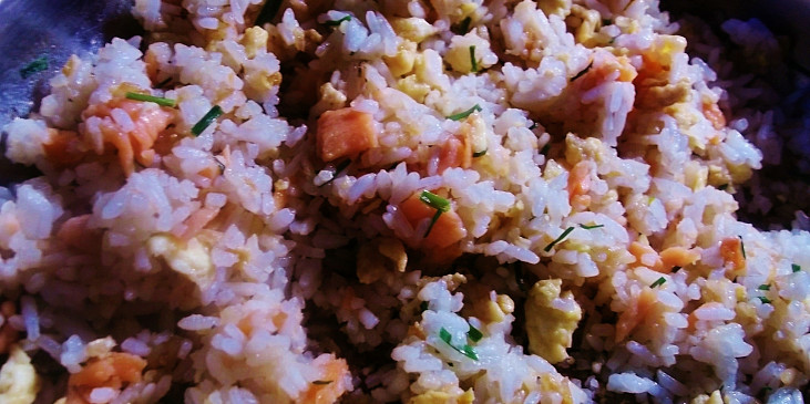Losos v rýži