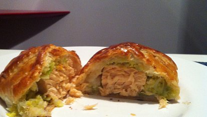 Lososovy filet s kaderavkem