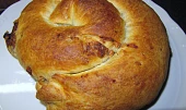 Marocký mandlový závin - M´hencha
