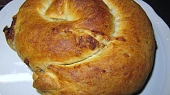 Marocký mandlový závin - M´hencha