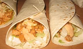 Mexická tortilla s kuřecím masem