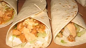 Mexická tortilla s kuřecím masem
