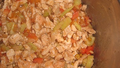 Mexická tortilla s kuřecím masem