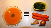 Jednoduchá mrkvová polévka se zázvorem - výborná na zimu