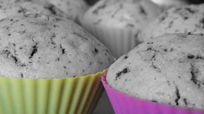 Muffiny s čokoládou a banánem