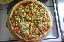 Zeleninová pizza