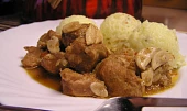 Ostré kostky s česnekem a celerem