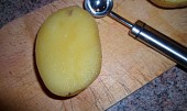 Pečené brambory s uzenou nádivkou