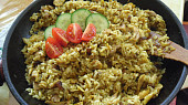 "Pilaf" z pečeného kuřete