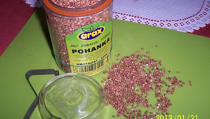 Pohankové karbanátky, syrová pohanka
