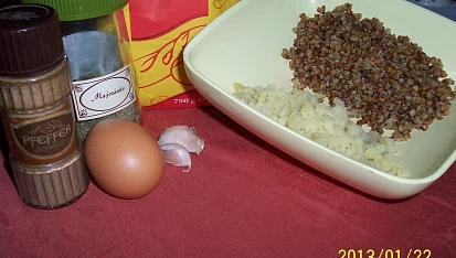 Pohankové karbanátky, suroviny na karbanátky