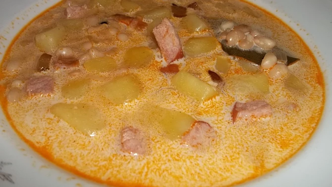 Polévka Nociárovka, detail...