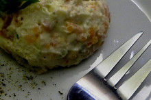 Pomazánka ze sýru Ricotta a uzeného lososa
