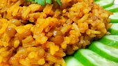 Ryzovy pilaf s cockou