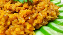 Ryzovy pilaf s cockou