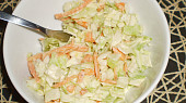 Salát Coleslaw 3, a hotovo
