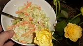 Salát Coleslaw 3, trochu ujedeno od manzela