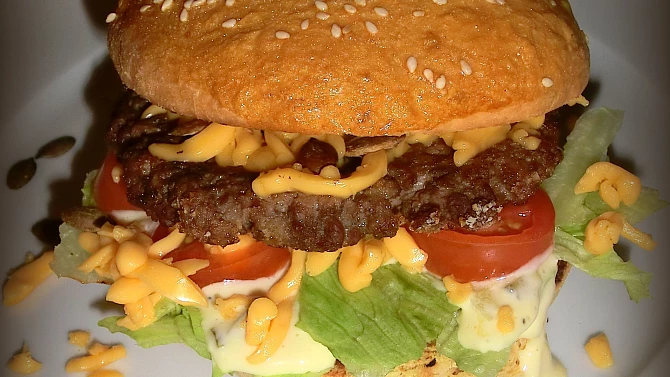 Šťavnatý burger
