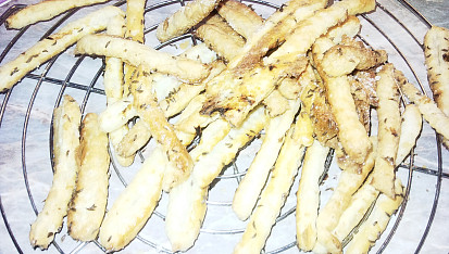 Tyčinky naslano