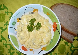 Vajíčkový salát (jednoduchý)