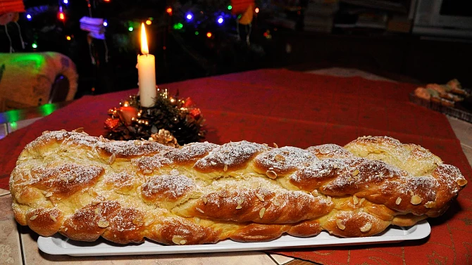 Vánočka - Mazanec